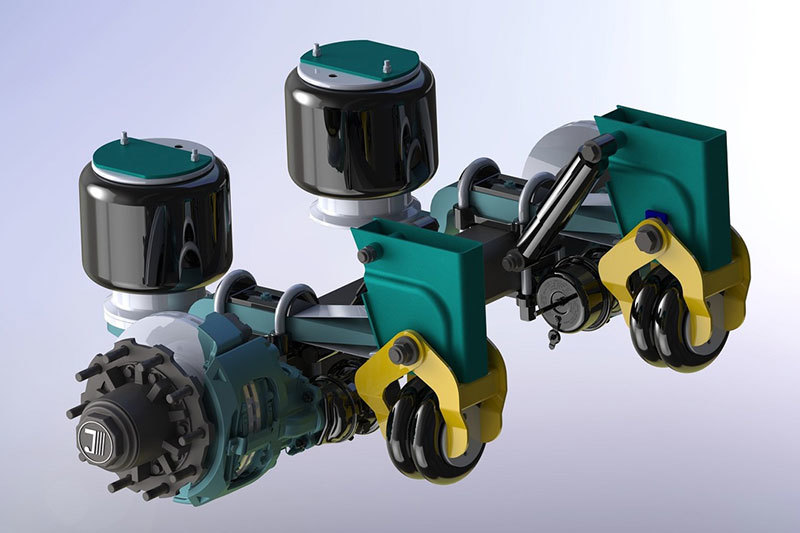 导向臂式空气悬挂